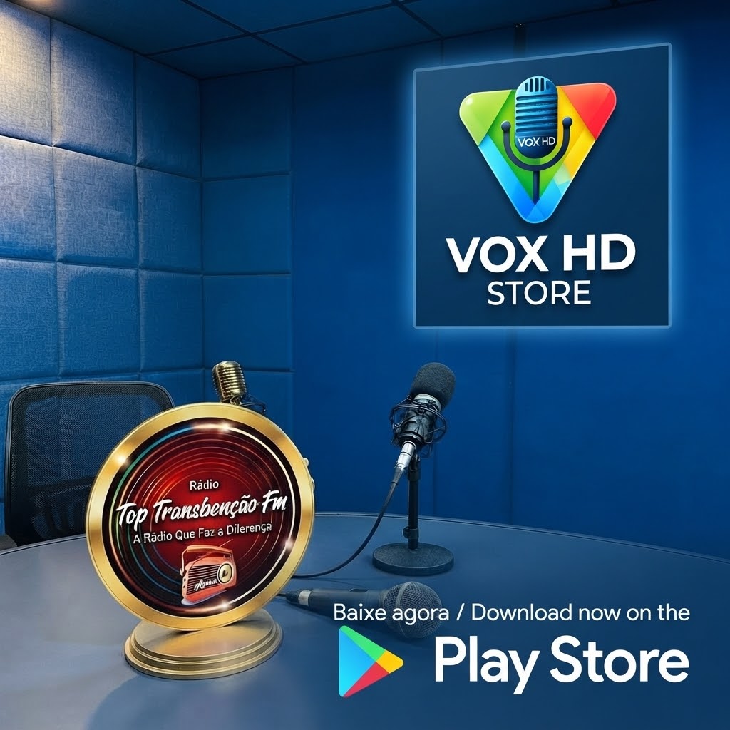 Rádio top transbençao FM oficial - Aplicativo Vox hd store